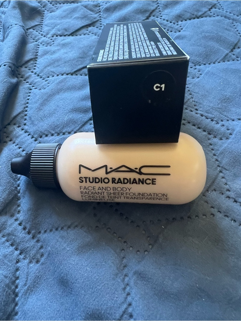 MAC Studio Radiance Face and Body Foundation C1 - Radiant Sheer Finish NIB